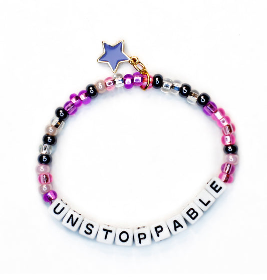 Bracelet "UNSTOPPABLE" Pink